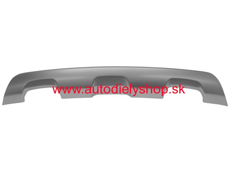 Dacia SANDERO 2012- dolný kryt predného nárazníka, strieborný /STEPWAY