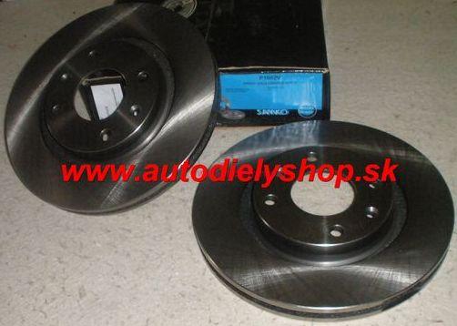 Opel ZAFIRA 1/99-9/05 predné brzdové kotúče 280mm 5 dier / SAMKO 