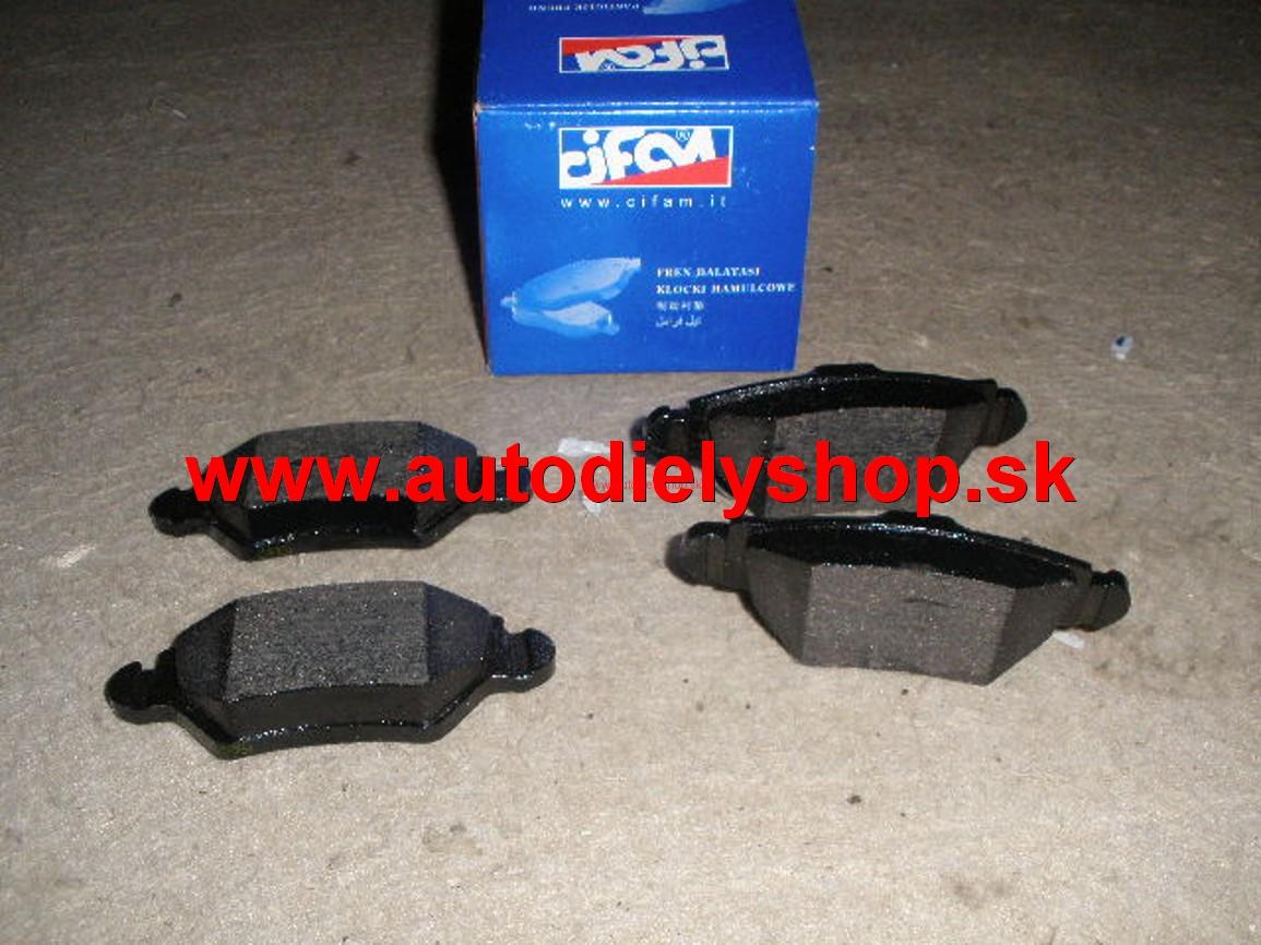  Opel ZAFIRA 1/99-9/05 zadné platničky Sada / CIFAM / typ BOSCH 	