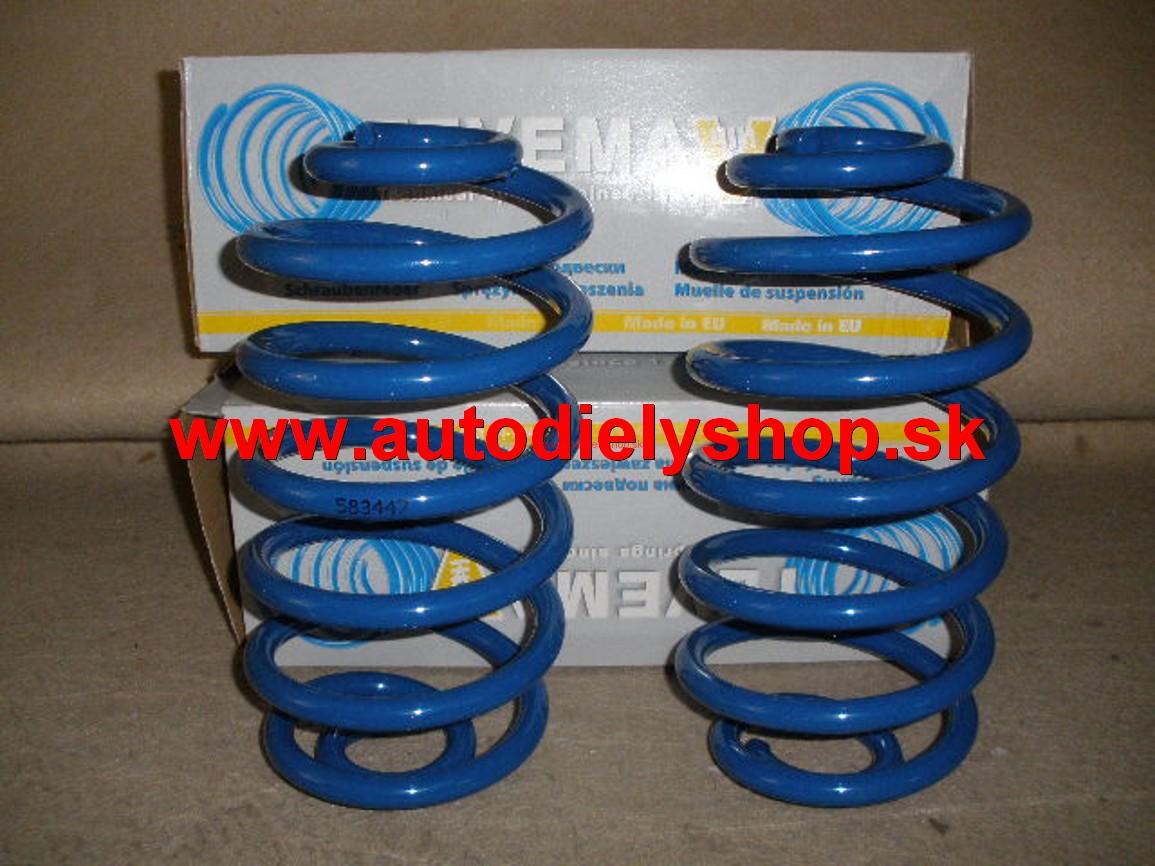  Opel ZAFIRA 1/99-9/05 zadné pružiny Sada Ľavé+Pravé 	