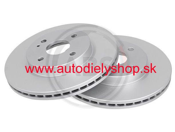Mazda 2 10/2007- predné kotúče Sada L+P /ABS/ 258mm