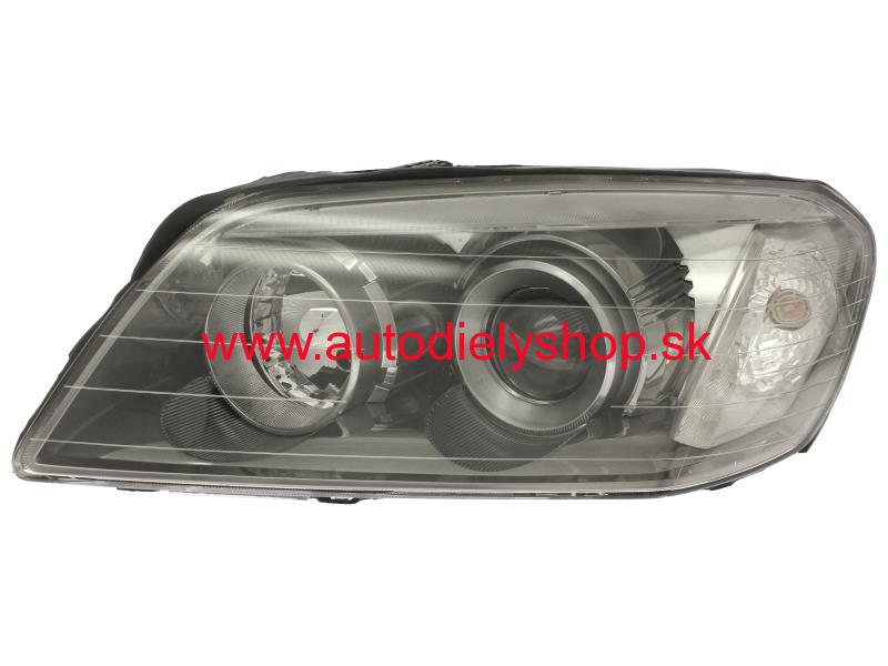 Chevrolet CAPTIVA 6/2006- predné svetlo H7+H1 Lavé / čierne vnútro