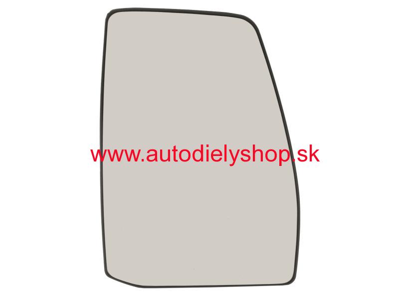 Ford TRANSIT CUSTOM 2012-2018 sklo zrkadla Pravé/s držiakom/ vyhrievané