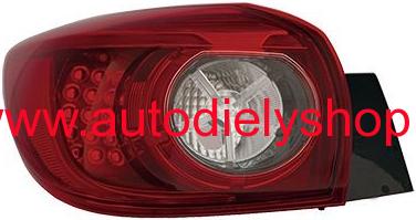 Mazda 3 09/2013- zadné svetlo Lavé / vonkajšie / HB / LED