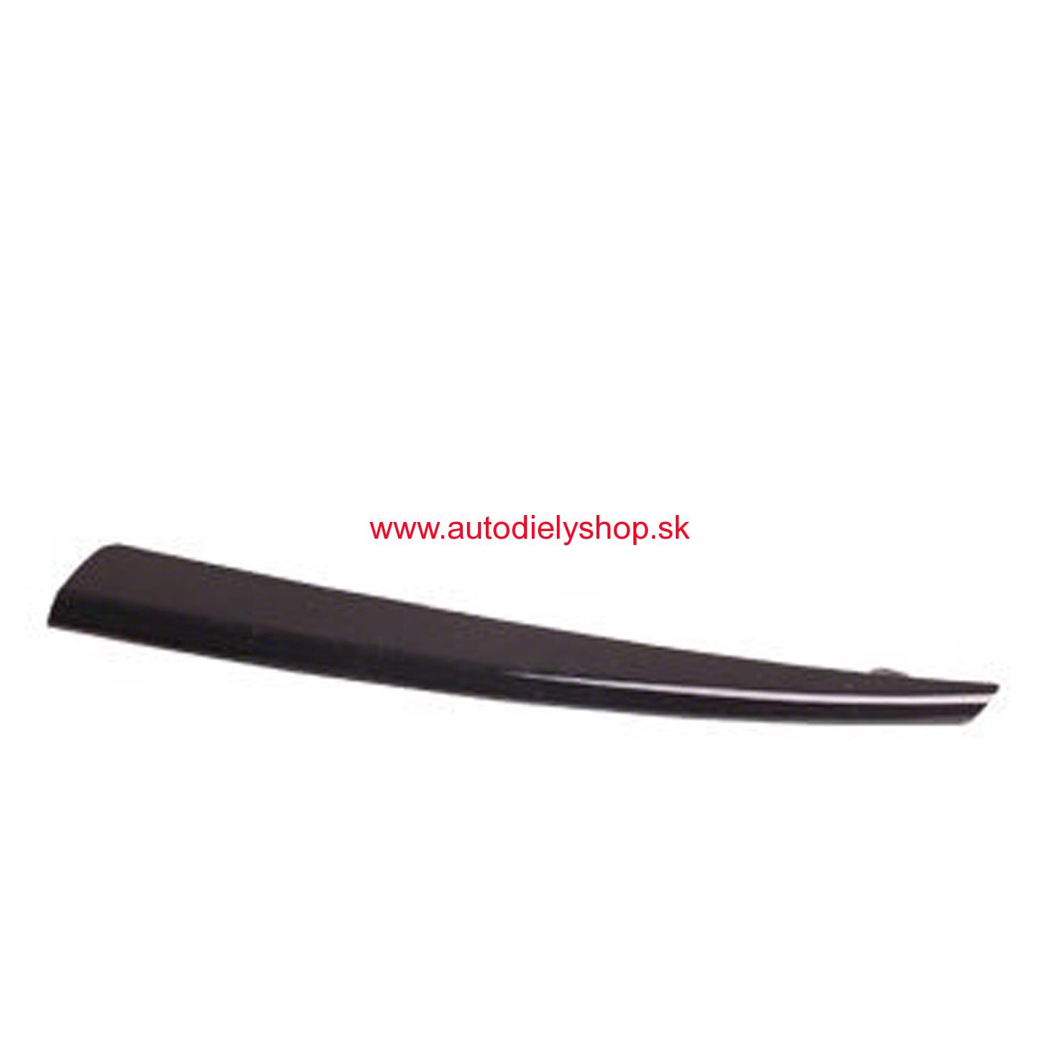 Mazda 6 12/2012- lišta prednej masky Lavá