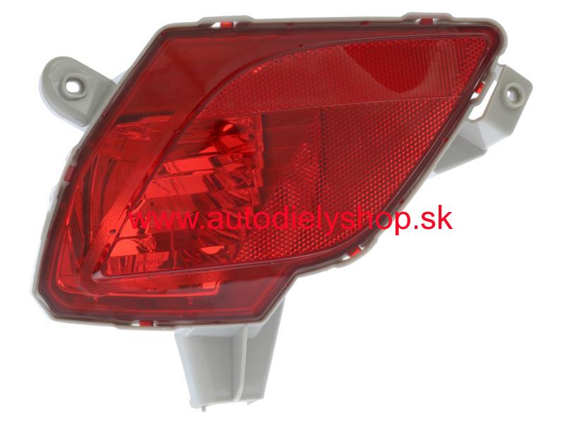 Mazda CX-5 3/2012-1/2015 - zadná hmlovka v nárazníku Lavá