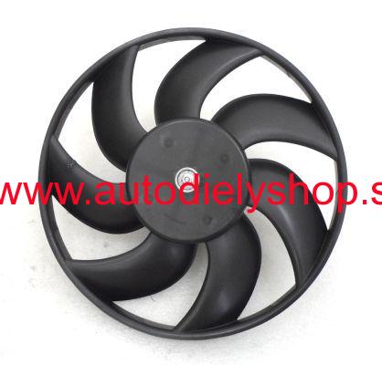 Renault CLIO III 10/05- ventilátor chladiča pre motory 1,2-1,4/72KW/