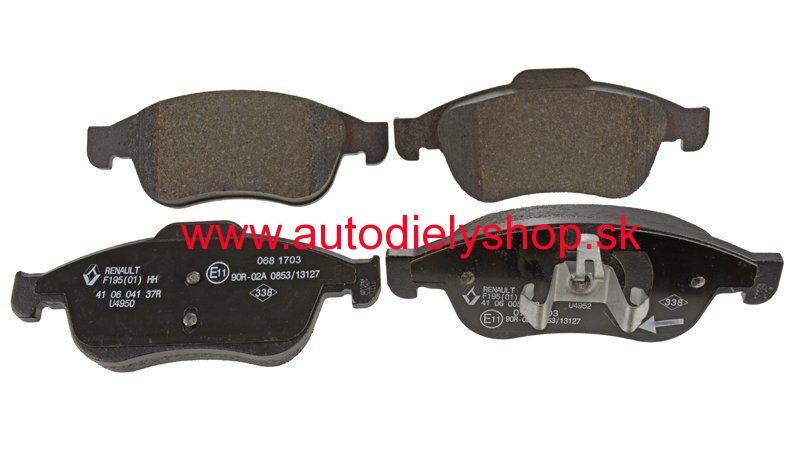 Renault CLIO IV 11/2012- predné platničky Sada /A.B.S./