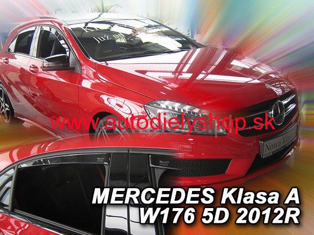 Mercedes A W176 2012-2018 (so zadnými) - deflektory Heko