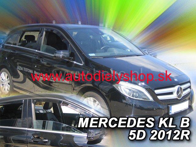 Mercedes B W246 2011-2019 (predné) - deflektory Heko