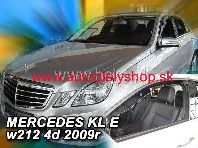 Mercedes E W212 2009-2016 (predné) - deflektory Heko