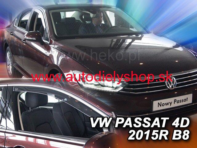 VW Passat B8 od 2014 (predné) - deflektory Heko
