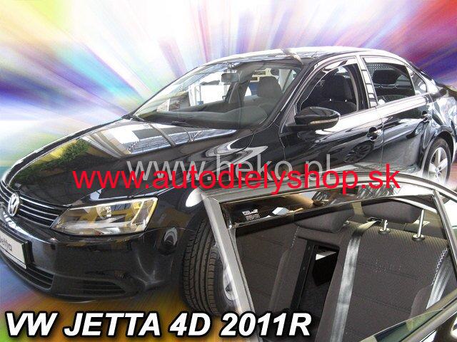 VW Jetta od 2011 (so zadnými) - deflektory Heko