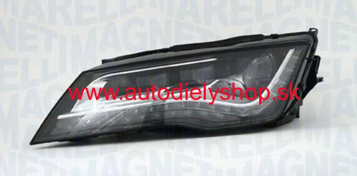 Audi A7 10/2010- svetlo FULL LED Lavé / MAGNETI MARELLI