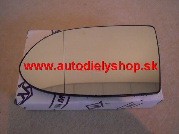 Opel Zafira 99-02 sklo zrkadla ľavé 	