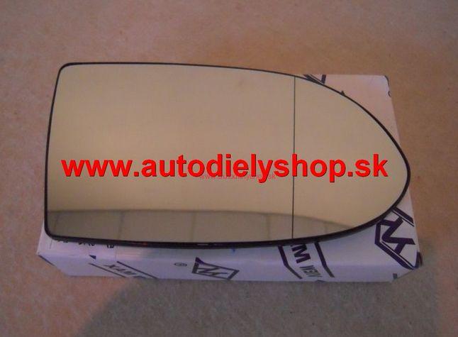 Opel Zafira 99-02 sklo zrkadla pravé 	