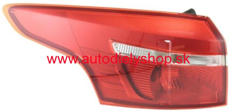 Ford FOCUS 10/2014- zadné svetlo Lavé, vonkajšie / LED / kombi