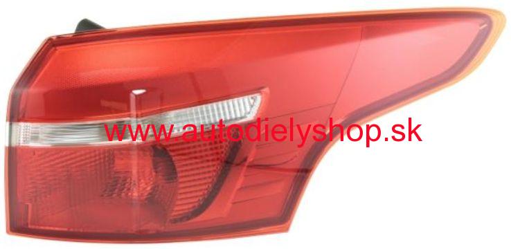 Ford FOCUS 10/2014- zadné svetlo Pravé, vonkajšie / LED / kombi