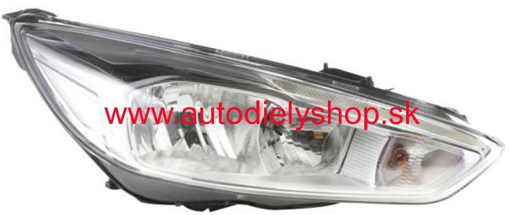 Ford FOCUS 10/2014- svetlo H1+H7+LED Pravé / strieborné