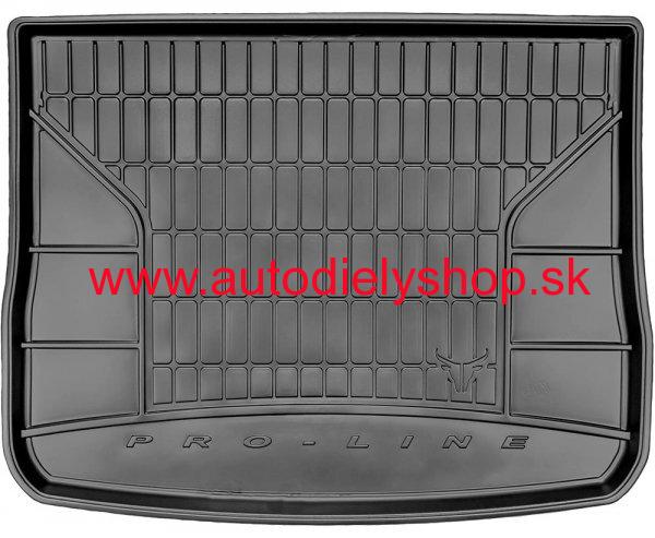 VW Tiguan 2007-2016 (plná rezerva) - gumová vanička do kufra Frogum