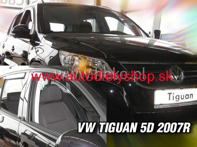 VW Tiguan 2007-2016 (predné) - deflektory Heko