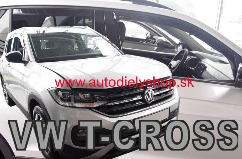 VW T-Cross od 2019 (so zadnými) - deflektory Heko