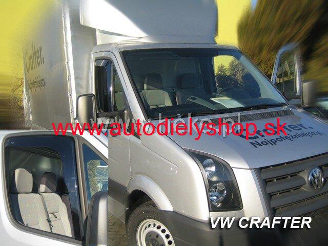 VW Crafter 2006-2017 (predné) - deflektory Heko