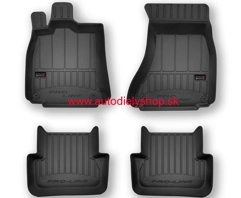 Audi A4 2007-2015 - autorohože 3D s vysokým okrajom