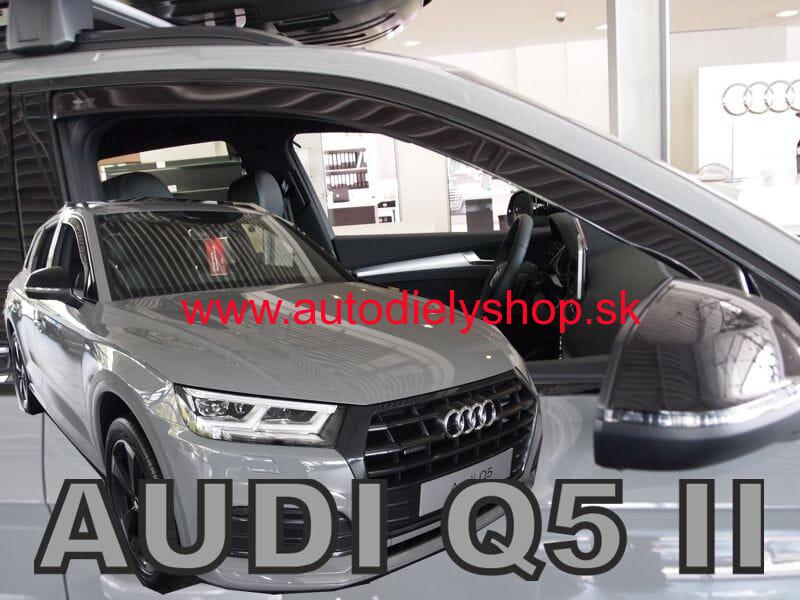 Audi Q5 od 2017 (predné) - deflektory Heko