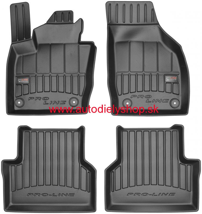 Audi Q3 2011-2018 - autorohože 3D s vysokým okrajom