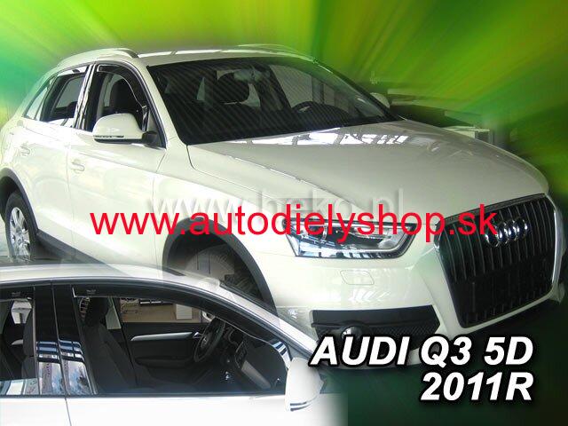 Audi Q3 2011-2018 (predné) - deflektory Heko