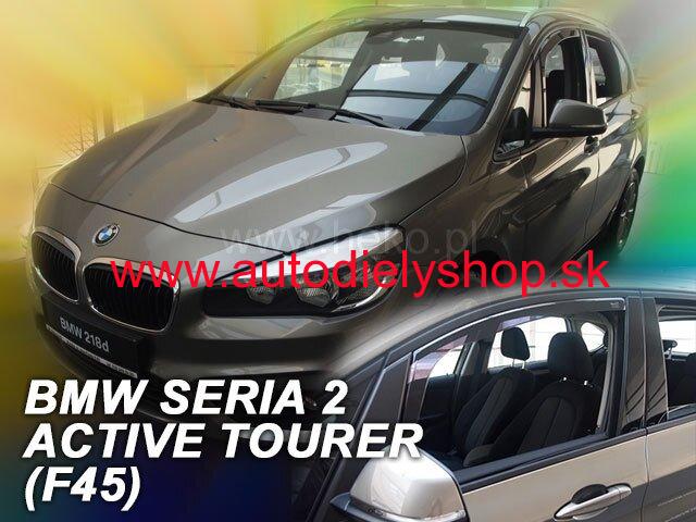 BMW 2 Active Tourer (F45) od 2014 (predné) - deflektory Heko