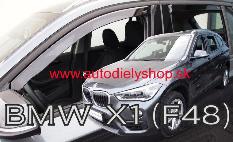 BMW X1 (F48) od 2015 (so zadnými) - deflektory Heko