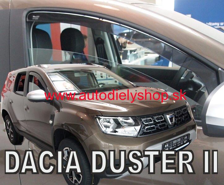 Dacia Duster od 2018 (predné) - deflektory Heko