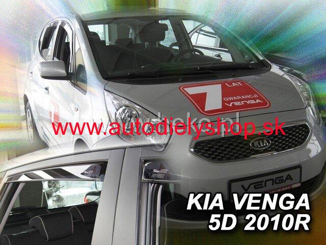 Kia Venga od 2009 (so zadnými) - deflektory Heko