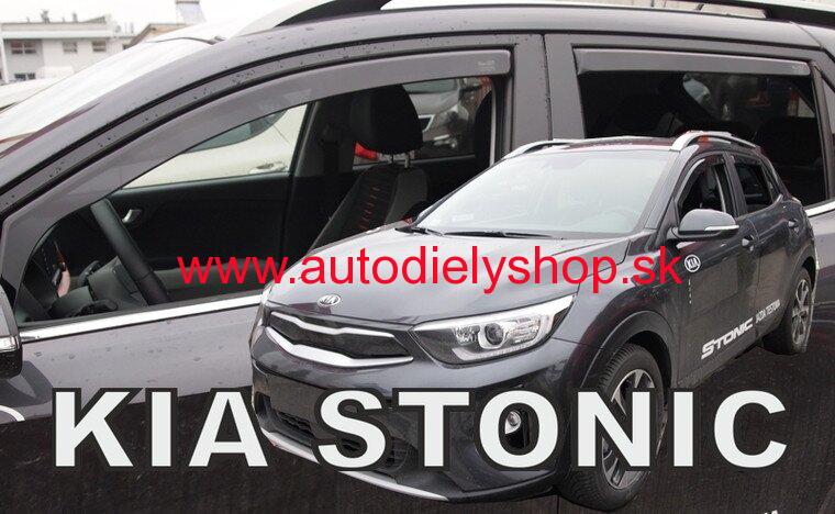 Kia Stonic od 2017 (so zadnými) - deflektory Heko