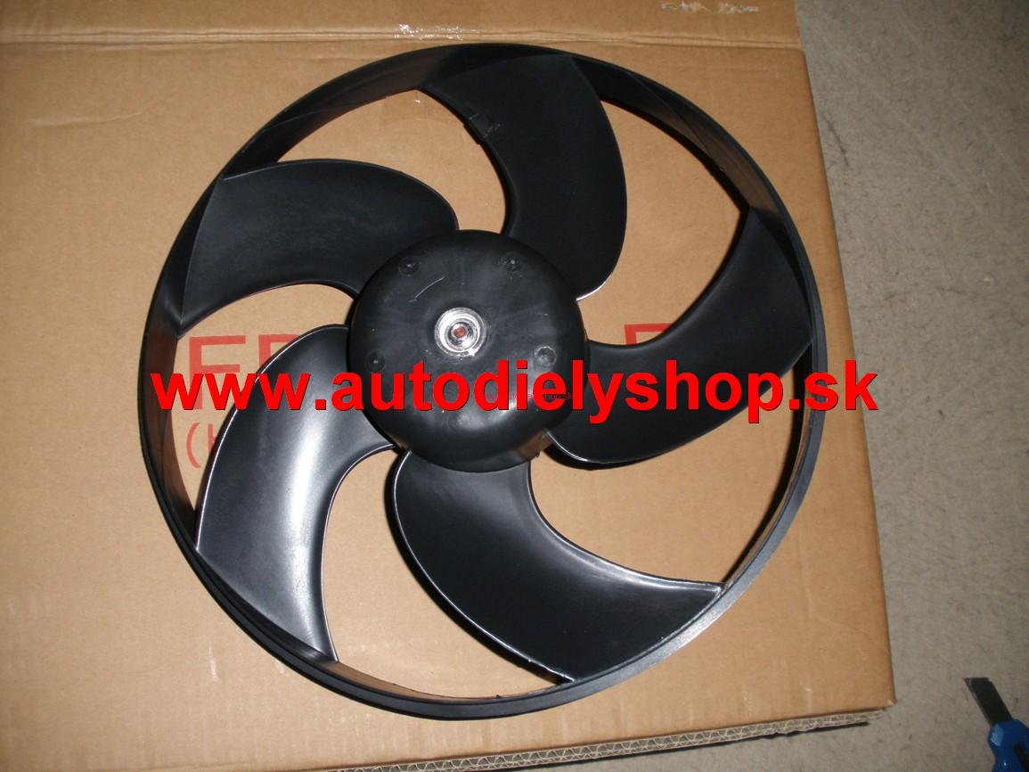 Peugeot 206 98-03 ventilátor chladiča 340mm 