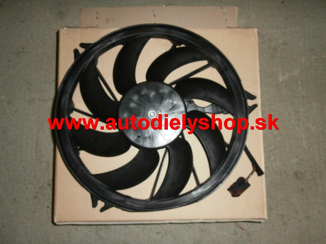  Peugeot 206 ventilátor chladičov 395mm 