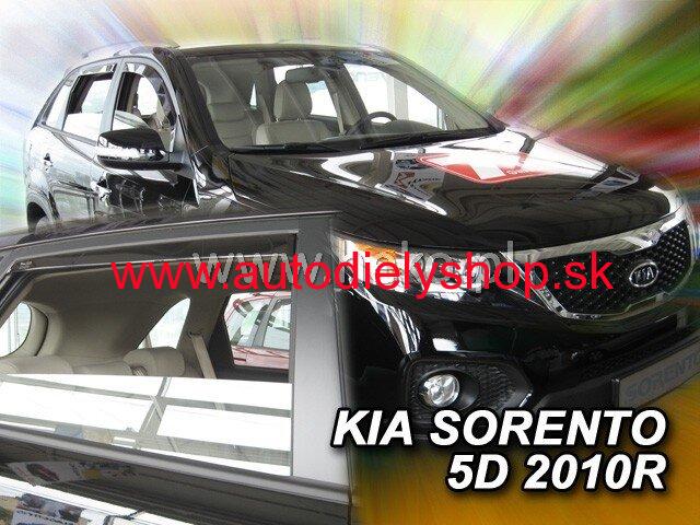 Kia Sorento 2009-2015 (so zadnými) - deflektory Heko