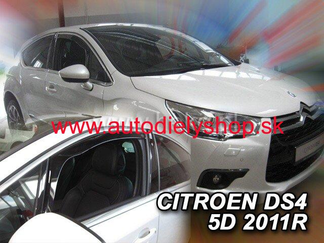 Citroen DS4 od 2011 (predné) - deflektory Heko