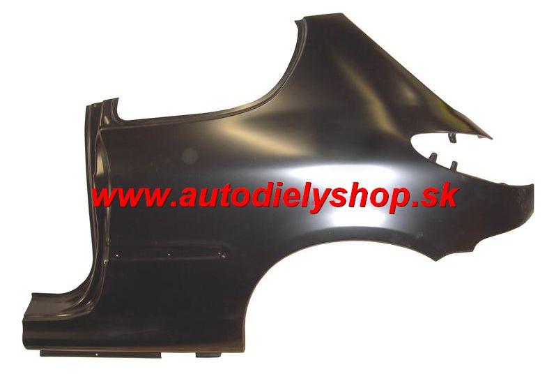 Peugeot 206 zadný blatník 3dver. ľavý