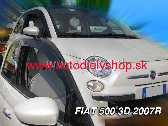 Fiat 500 od 2007 (predné) - deflektory Heko