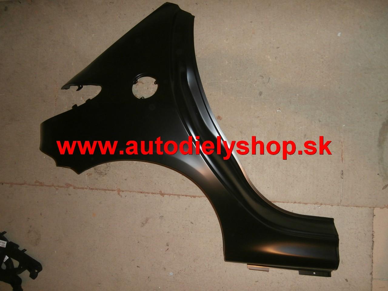  Peugeot 206 zadný blatník 5dver. pravý 