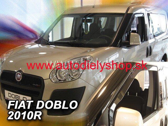 Fiat Doblo od 2010 (predné) - deflektory Heko