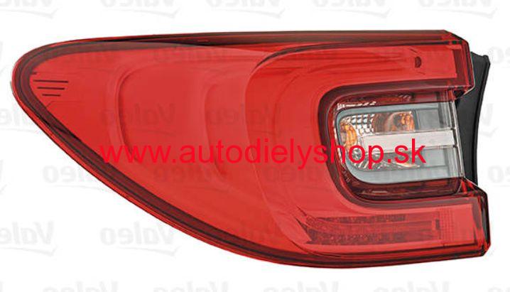 Renault KADJAR 6/2015- zadné svetlo Lavé / vonkajšie/ VALEO
