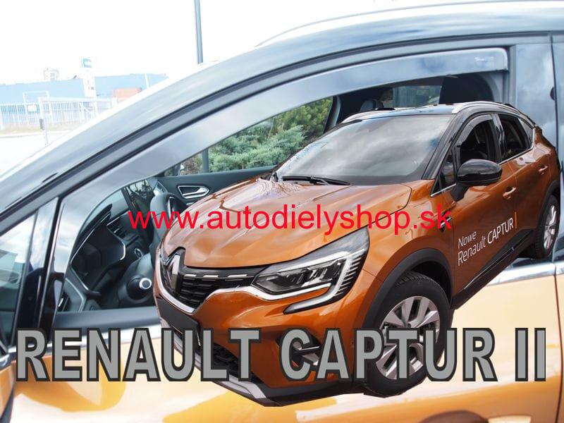 Renault Captur od 2020 (predné) - deflektory Heko