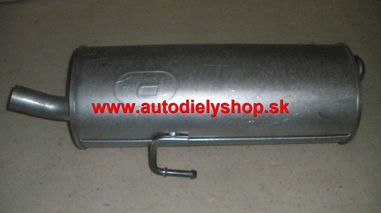  Peugeot 206 98- koniec výfuku 1,9D /51kw  , 1,.4HDi/50Kw,