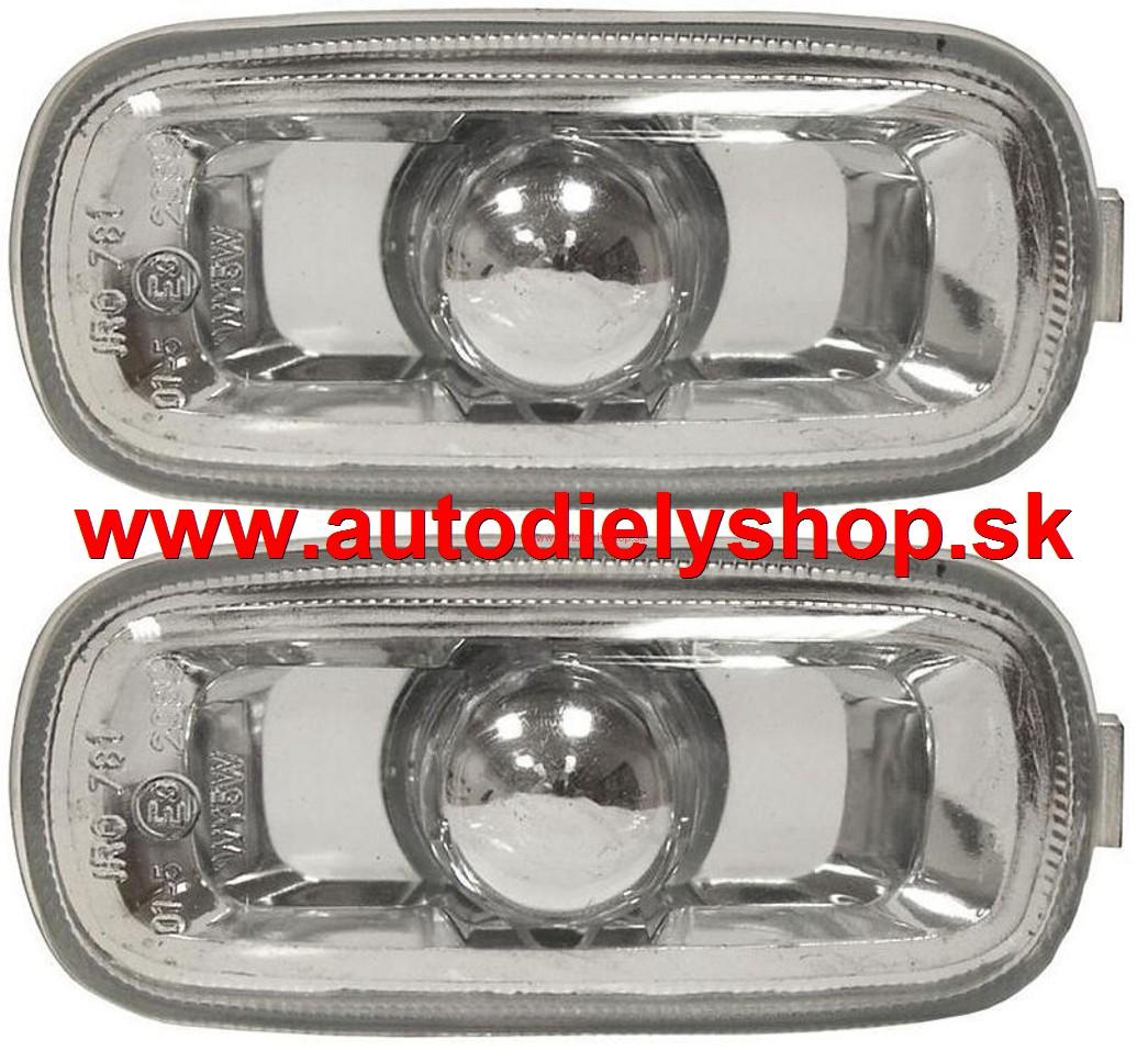 Audi A6 5/04- bočné smerovky číre Sada L+P 
