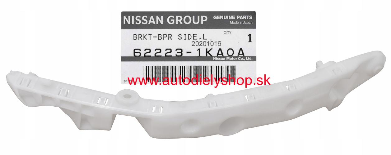Nissan JUKE 6/2010- predná konzola Lavá /Originál