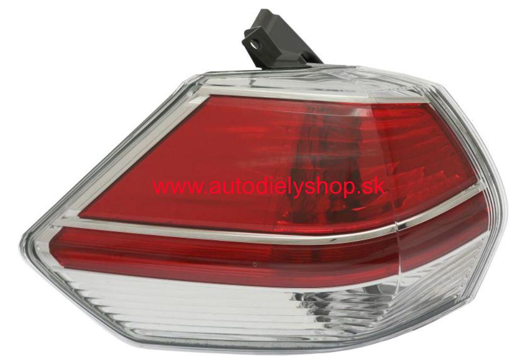 Nissan X TRAIL 2013- zadné svetlo Lavé